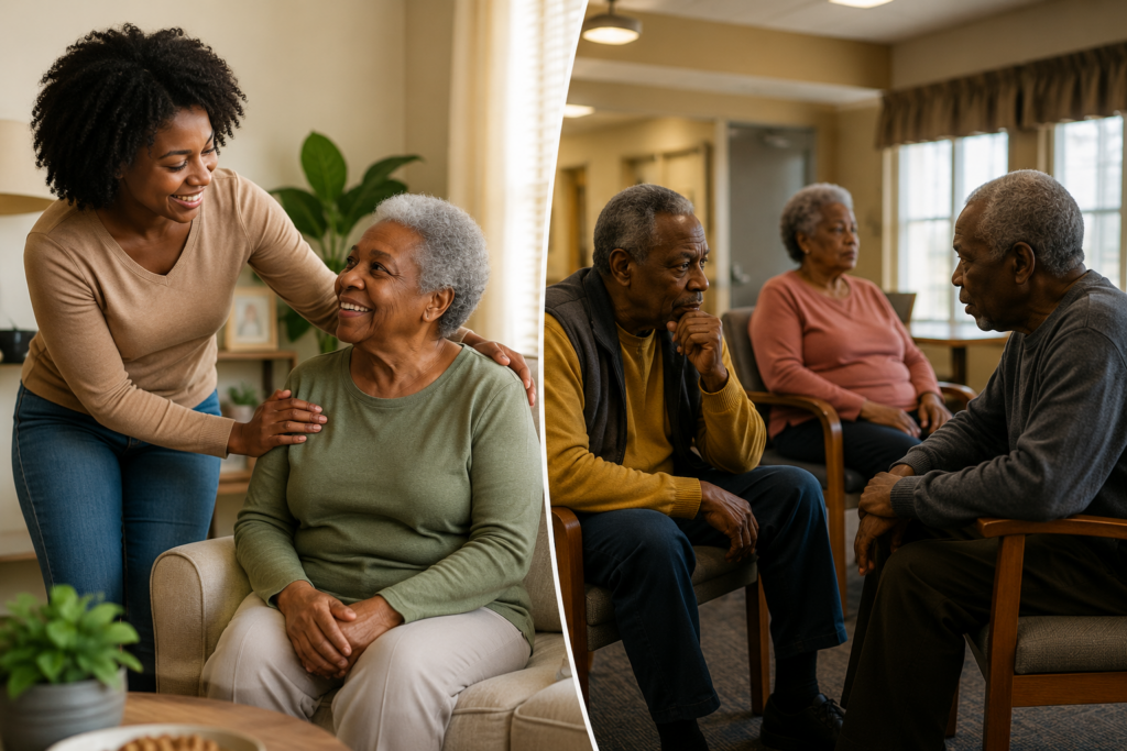 Comparing Home Care and Nursing Homes